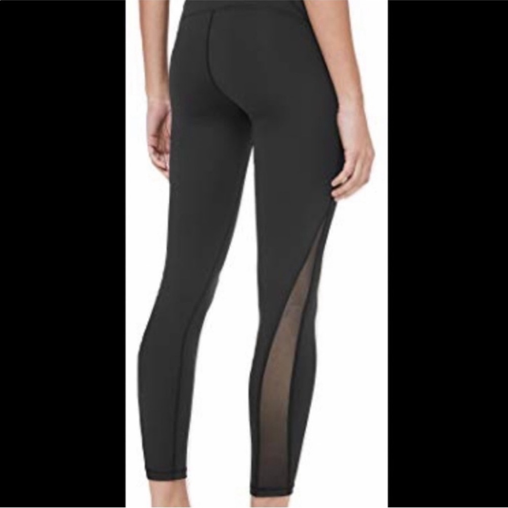Lululemon Mesh Black Leggings